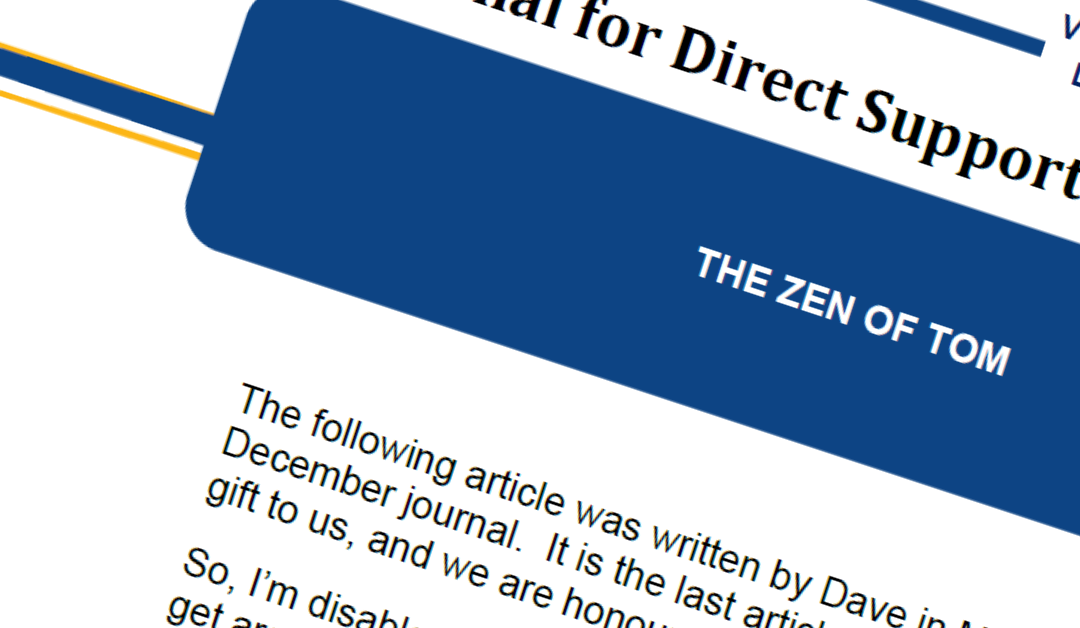 International Journal: The Zen of Tom